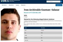 Iván Archivaldo está incluido en la lista de los 10 fugitivos más buscados de la DEA
