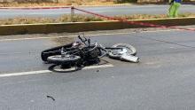 Muere motociclista tras desigual choque en Pabellón