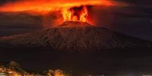 El volcán Etna entra en erupción en Italia