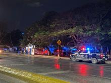 Encuentran cabezas humanas y mensaje amenazante frente a la Guarnición Militar de Cancún