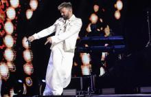 Ricky Martin hoy en Aguascalientes