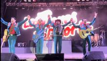 Los tigres del norte en el cierre de la Feria de San Marcos 