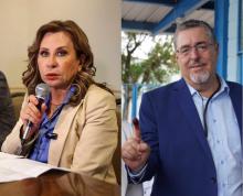 Sandra Torres y Bernardo Arévalo van por la segunda vuelta electoral en Guatemala