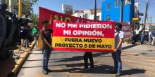 “No están solos”; Respalda Morena a inconformes con proyecto en 5 de mayo