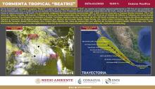 Tormenta tropical Beatriz 