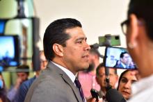 No distrae “reelección” a Leonardo Montañez del tema del agua