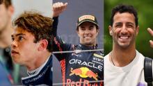 Daniel Ricciardo es nuevo piloto de Alpha Tauri, Checo es respaldado por Red Bull
