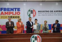  Suman 33 aspirantes registrados en el Frente Amplio por México 