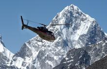 Helicóptero con turistas mexicanos se estrella en el Everest