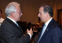 Alejandro Martí y José Antonio Meade 