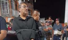 Pobladores retienen y amarran al alcalde de Chapulhuacán, en Hidalgo 