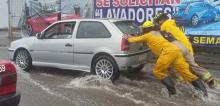 Primeras afectaciones por las lluvias en Aguascalientes