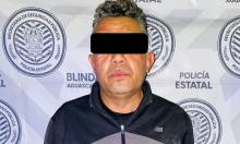 Fue detenido por Policías Estatales cuando intentaba darse a la fuga por calles de Pabellón de Arteaga