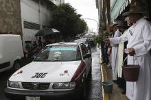 Transportistas de Guerrero bendicen vehículos ante ola de violencia