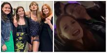 La actriz Jessica Chastain viajó a México para ver a Taylor Swift 