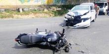 Accidente motociclista