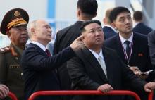 Putin y Kim Jong-un finalizan reunión en cosmódromo ruso