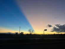 ¿Viste el peculiar atardecer de este domingo? esta es la explicación científica