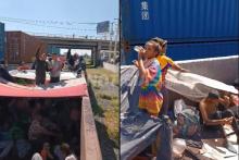 Reportan el paso de hasta 6 mil migrantes por Aguascalientes a pesar de la suspensión de rutas de tren