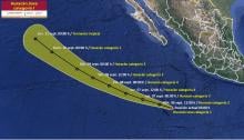 Jova ya es huracán; provocará lluvias intensas en el occidente