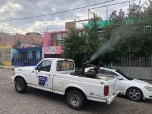 Ante aparición de dengue, comienza nebulización en colonias de Aguascalientes