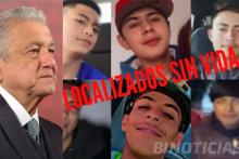 AMLO lamenta el hallazgo de los cuerpos de los jóvenes desaparecidos en Zacatecas