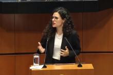[Video] Luisa María Alcalde defiende la estrategia de seguridad federal en el Senado