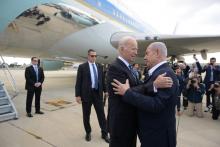 Llega Joe Biden a Israel en medio del conflicto con Hamás