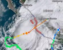 Huracán Lidia se intensifica; se pide permanecer en casa o un refugio