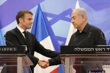 Presidente de Francia propone una alianza internacional contra Hamás