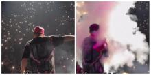 Vocalista de Fuerza Regida sufre incidente con máquina de humo durante concierto