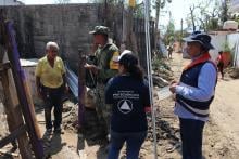 Se mantiene la cifra de 47 muertos y disminuye la de desaparecidos por el huracán Otis