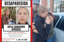 Familia LeBarón encuentra a Sofía Zamarrón Apodaca tras su desaparición en Chihuahua
