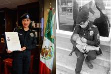 Ascienden a mujer policía que amamantó a bebé en Acapulco