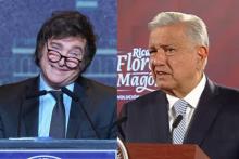 López Obrador en desacuerdo con la elección de Javier Milei como presidente de Argentina