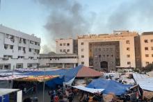 Evacúan el hospital Al Shifa de Gaza