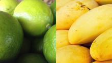 Limón y mango