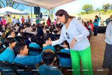 Espera Lorena Martínez que niños obtengan libros de texto cuanto antes