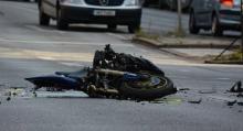 motociclista herido