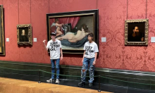 Activistas dañan "La Venus en el Espejo" en galería de Londres