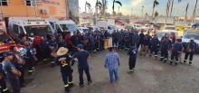 “Ya no hay nada que saquear” narran brigadistas de Aguascalientes que trabajan en Acapulco