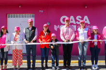 Inauguran Casa Rosa en Jesús María donde mujeres violentadas podrán resguardarse