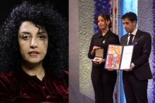 Recibe Narges Mohammadi el Premio Nobel de la Paz y pide acabar con el régimen iraní