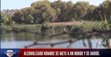 Se metió a nadar alcoholizado y ya no salió del bordo