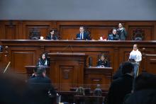 Cuestionan regidoras nuevo plan hídrico aprobado por el Congreso