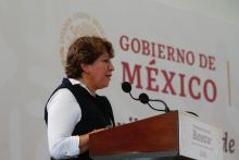 Delfina Gómez llama a 'unirse por la paz' tras enfrentamiento en Texcaltitlán