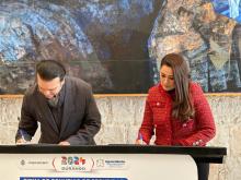 Aguascalientes firma convenio de seguridad con Durango