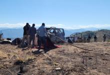 Localizan 9 cadáveres calcinados tras ataque en Heliodoro Castillo, Guerrero