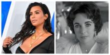 Kim Kardashian producirá serie biográfica de Elizabeth Taylor