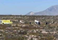 Se desploma avioneta en Ramos Arizpe, Coahuila; saldo preliminar de 4 muertos